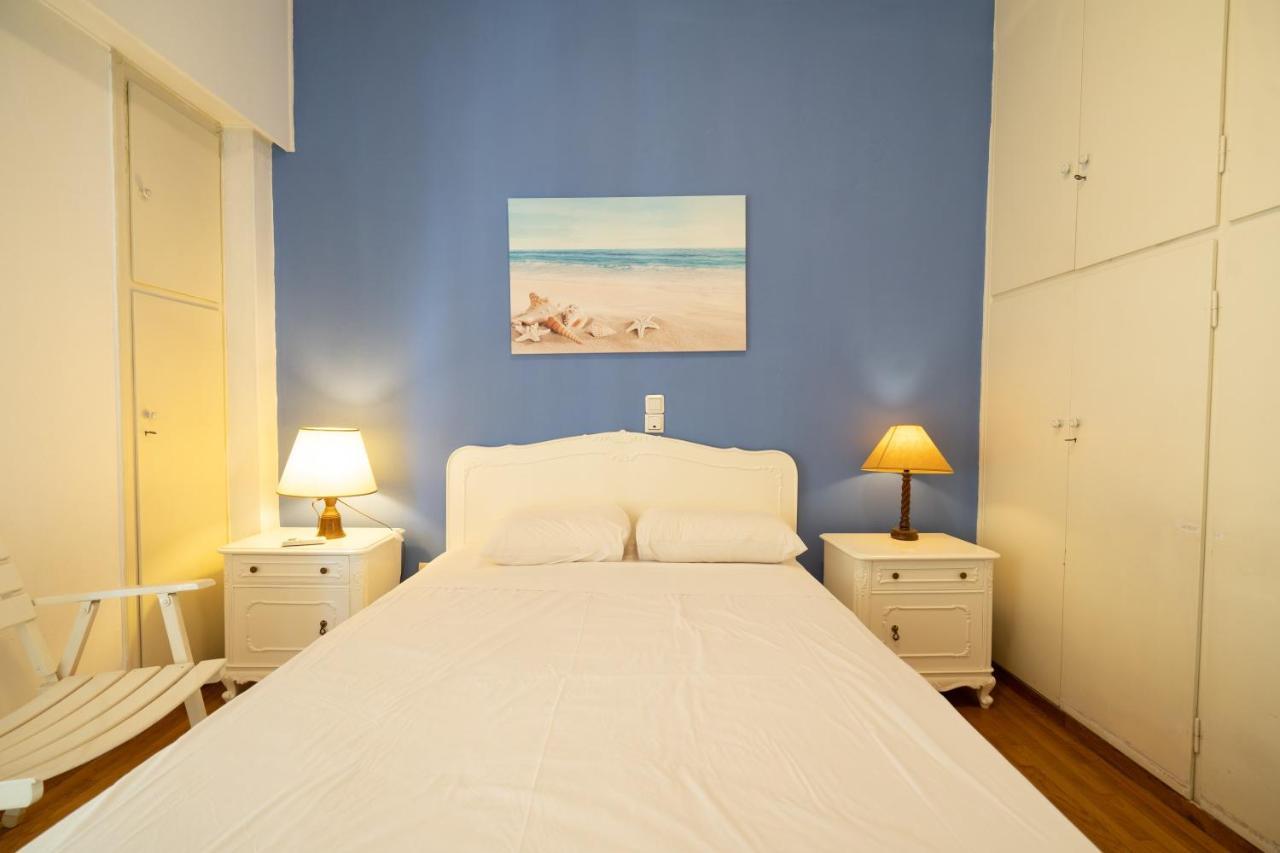 Larissa Station metro st. 2 bedrooms 3 pers. flat Athene Buitenkant foto